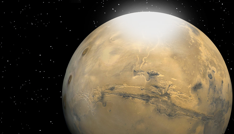 Mars Snowflakes Are as Tiny as Red Blood Cells